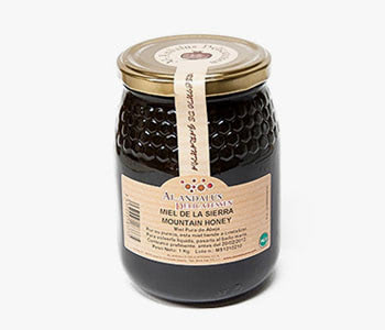 Sección de productos relacionados con la miel en especias barranco