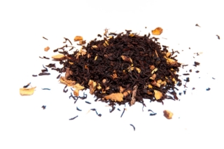 Té de regaliz Té negro con trozos de regaliz