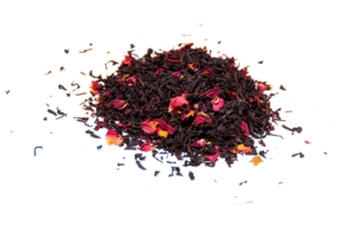 Té de rosas Té negro con pétalos de rosas