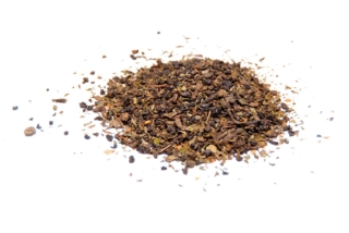 Té Moruno (Tuareg) con base de té verde Gundpowder con hierbabuena y aroma natural.