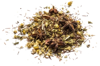 Rooibos Digestivo con hinojo, anís estrellado, zahareña, manzanilla, menta