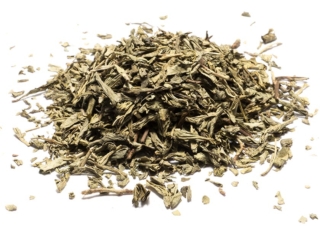 Té sencha desteinado