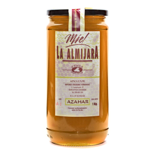 Miel de Azahar. La Almijara del apicultor Antonio Jerónimo (Granada). Producción limitada. Bote 1kg. www.especiasbarranco.com