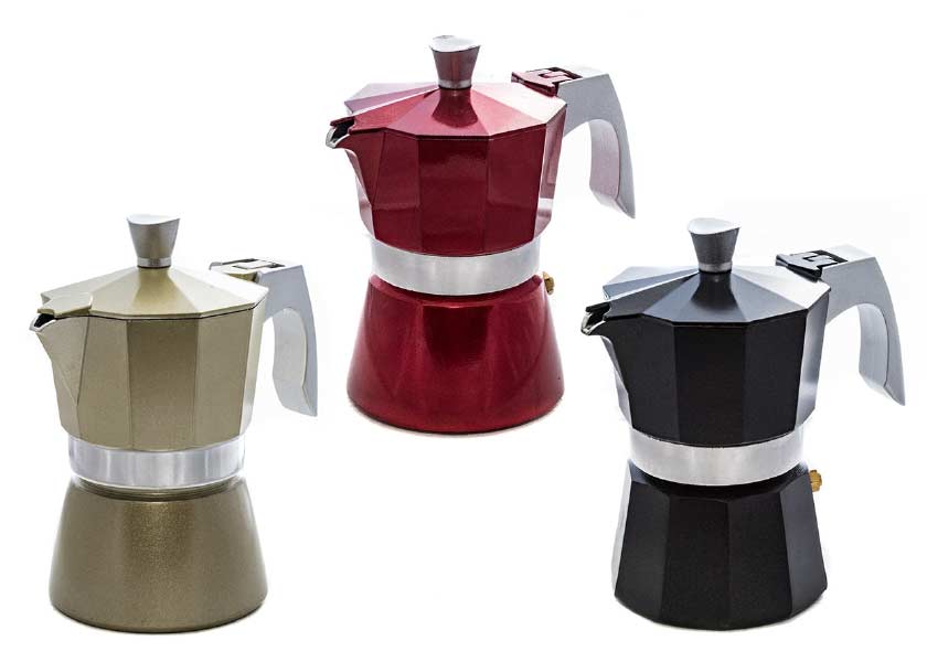 Cafetera italiana 6 tazas Evva inducción - Ibili